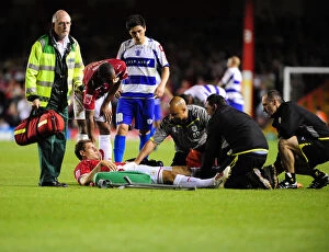 Images Dated 18th August 2009: Bristol City vs QPR: A Football Rivalry from the 09-10 Season