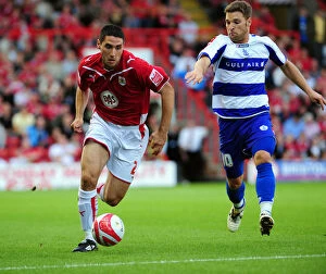 Images Dated 18th August 2009: Bristol City vs QPR: A Football Rivalry - Season 09-10