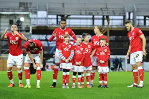 Bristol City vs QPR Mascot Clash in Sky Bet Championship Match, Ashton Gate, 2015