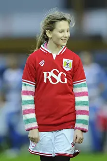 Bristol City V QPR Prints: Bristol City vs QPR Mascots Clash in Sky Bet Championship Match, Ashton Gate, 2015
