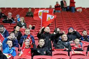 Bristol City V QPR Prints: Bristol City vs QPR: A Sea of Passionate Fans at Ashton Gate, 2015