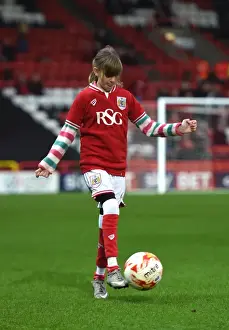 Bristol City V QPR Prints: Bristol City vs Queens Park Rangers Clash at Ashton Gate Stadium