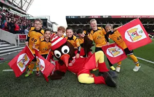 Bristol City vs Queens Park Rangers Flagbearers Clash, Sky Bet Championship (April 14, 2017) - Ashton Gate