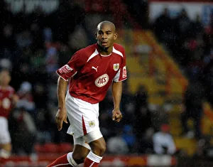 Bristol City V Reading Prints: Bristol City vs. Reading: A Clash from the 08-09 Season