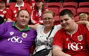 Bristol City V Reading Prints: Bristol City vs Reading: Crowds Pack Ashton Gate Stadium for Sky Bet Championship Match