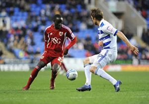 Images Dated 28th January 2012: Bristol City vs. Reading: A Football Rivalry - Season 11-12