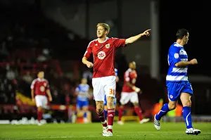 Framed Print : Bristol City vs. Reading: Intense Action in the Npower Championship at Ashton Gate (19 / 10 / 2010) Framed Print : Bristol City vs. Reading: Intense Action in the Npower Championship at Ashton Gate (19 / 10 / 2010)