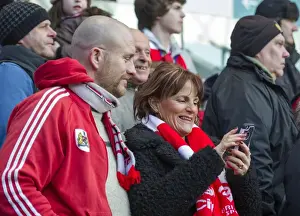 Bristol City V Reading Prints: Bristol City vs Reading: Intense Clash in Sky Bet Championship (January 2017)