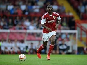 Images Dated 24th July 2013: Bristol City vs Reading: Jordan Wynter in Action