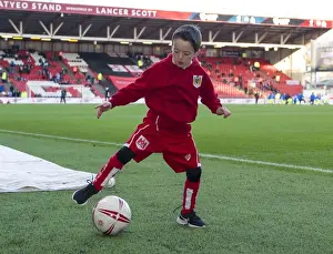 Bristol City vs Reading: Mascots at Ashton Gate, 2017