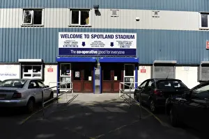 Framed Print : Bristol City vs. Rochdale: A Football Rivalry in Sky Bet League One at Spotland Stadium (August 2014)