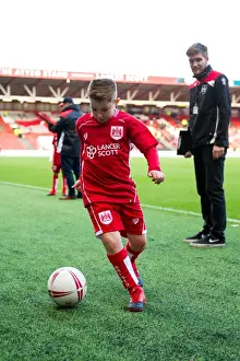 Bristol City V Rotherham United Prints: Bristol City vs Rotherham United: Mascot Clash at Ashton Gate Stadium - Sky Bet Championship