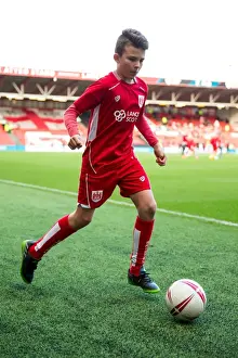 Bristol City V Rotherham United Prints: Bristol City vs Rotherham United Mascot Showdown: Sky Bet Championship