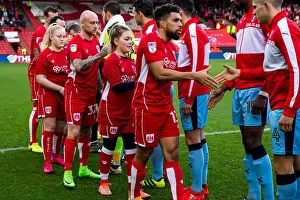 Bristol City vs Rotherham United Mascot Showdown in Sky Bet Championship at Ashton Gate Stadium