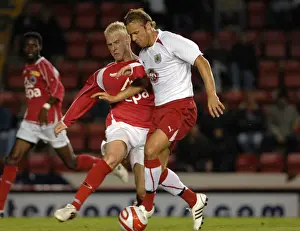 Bristol City V Royal Antwerp Prints: Bristol City vs. Royal Antwerp: A Clash from the 08-09 Season