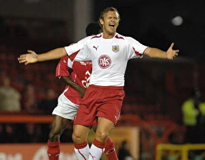 Images Dated 2nd August 2008: Bristol City vs. Royal Antwerp: A Football Rivalry - Season 08-09