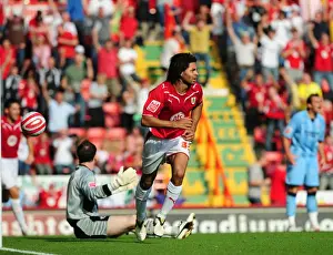 Bristol City V Scunthorpe Utd Prints: Bristol City vs Scunthorpe United: A Football Rivalry - Season 09-10