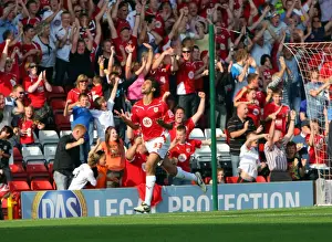 Bristol City V Scunthorpe Utd Prints: Bristol City vs Scunthorpe United: A Football Rivalry - Season 09-10