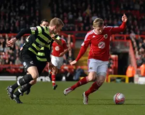Bristol City V Scunthorpe United Prints: Bristol City vs Scunthorpe United: A Football Showdown - Season 10-11
