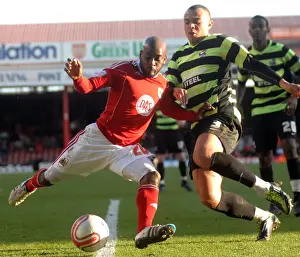 Bristol City V Scunthorpe United Prints: Bristol City vs Scunthorpe United: A Football Showdown - Season 10-11