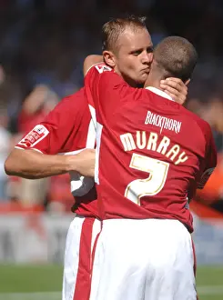 Bristol City V Scunthorpe Utd Prints: Bristol City vs Scunthorpe Utd: A Fierce Face-Off Between Lee Trundle