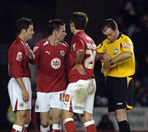 Images Dated 29th October 2008: Bristol City vs Sheffield United: Clash of Championship Contenders (08-09 Season)