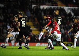 Images Dated 28th November 2009: Bristol City vs Sheffield United: Football Rivalry - Season 09-10