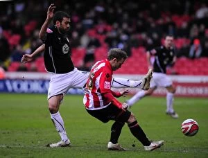 Images Dated 13th February 2010: Bristol City vs. Sheffield United: A Football Rivalry - Season 09-10