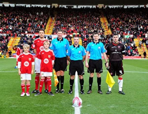 Bristol City V Sheffield Utd Collection: Bristol City vs. Sheffield United: A Football Showdown - Season 10-11