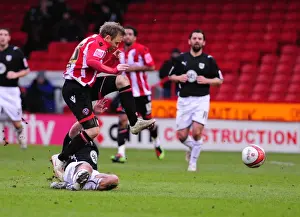 Framed Print : Bristol City vs. Sheffield United: A Football Rivalry - Season 09-10 Framed Print : Bristol City vs. Sheffield United: A Football Rivalry - Season 09-10