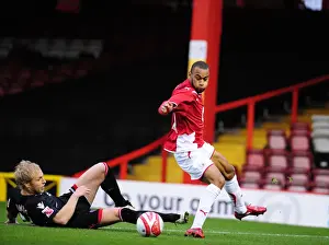 Bristol City V Sheffield United Prints: Bristol City vs Sheffield United: A Football Rivalry Unfolds - 09-10 Season Showdown