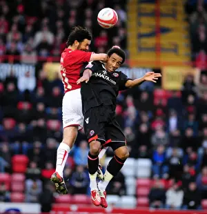 Bristol City V Sheffield United Prints: Bristol City vs Sheffield United: A Football Showdown - 09-10 Season