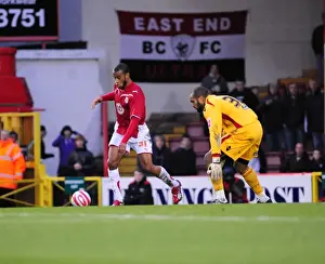 Bristol City V Sheffield United Prints: Bristol City vs Sheffield United: A Football Showdown - Season 09-10
