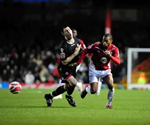 Framed Print : Bristol City vs Sheffield United: A Football Showdown - Season 09-10 Framed Print : Bristol City vs Sheffield United: A Football Showdown - Season 09-10