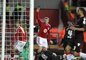 Bristol City V Sheffield Utd Prints: Bristol City vs Sheffield United: A Football Showdown - Season 10-11