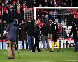 Bristol City V Sheffield Utd Prints: Bristol City vs Sheffield United: A Football Showdown - Season 10-11