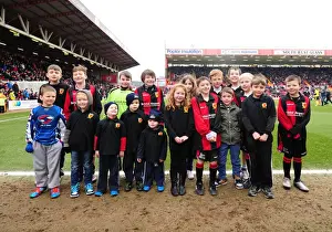 Bristol City vs Sheffield Wednesday Flag Bearers Clash, Npower Championship (April 2013)
