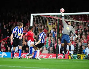 Bristol City V Sheffield Wednesday Prints: Bristol City vs Sheffield Wednesday: A Football Rivalry Unfolds - Season 09-10