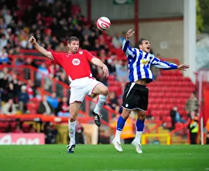 Bristol City V Sheffield Wednesday Prints: Bristol City vs Sheffield Wednesday: A Football Showdown - 09-10 Season Highlights