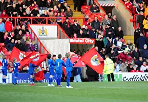 Bristol City V Sheffield Wednesday Prints: Bristol City vs Sheffield Wednesday: A Football Showdown - Season 10-11
