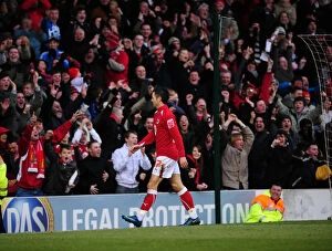 Images Dated 14th February 2009: Bristol City vs Southampton: A Football Rivalry - 08-09 Season