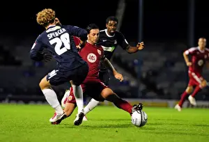 Southend United V Bristol City Prints: Bristol City vs. Southend United: A Football Rivalry - Season 10-11: The Clash Between Two Powerhouses