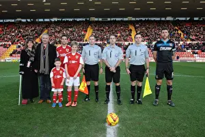 Bristol City vs Stevenage: Center Circle Moment at Ashton Gate, Sky Bet League One (December 2013)