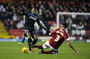 Bristol City vs Stevenage: Derrick Williams Tackles Lucas Akins