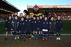 Bristol City vs Stevenage: Flagbearers at Ashton Gate, Sky Bet League One (December 2013)