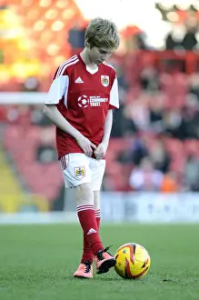 Bristol City V Stevenage Prints: Bristol City vs Stevenage: Football Action at Ashton Gate - December 2013