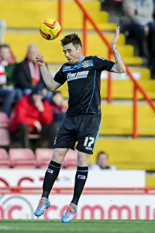 Bristol City V Stevenage Prints: Bristol City vs Stevenage: Greg Tansey in Action during Sky Bet League One Clash at Ashton Gate