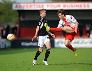 Stevenage V Bristol City Prints: Bristol City vs Stevenage: Scott Wagstaff Closes In on Luke Freeman