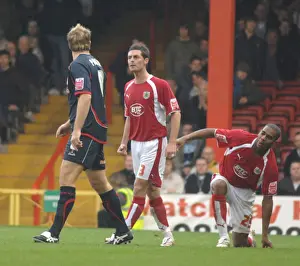 Bristol City V Stoke City Prints: Bristol City vs Stoke City: A Football Rivalry - Season 07-08