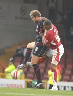 Framed Print : Bristol City vs Stoke City: A Football Rivalry - Season 07-08